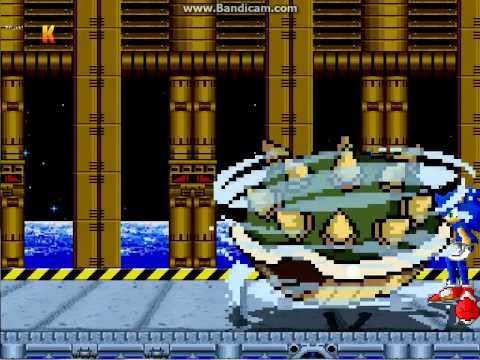 TMS Mugen Battle #59 - Bowser and Neo Sonic vs Random x2, Pikachu, and Lucario