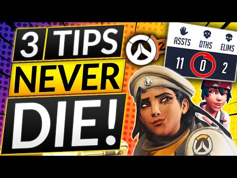 3 TIPS to NEVER DIE - This CHANGES EVERYTHING - Overwatch 2 Support Guide