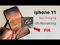 iPhone 11 0% Remaining On Charging! Charging stuck at 0% fix