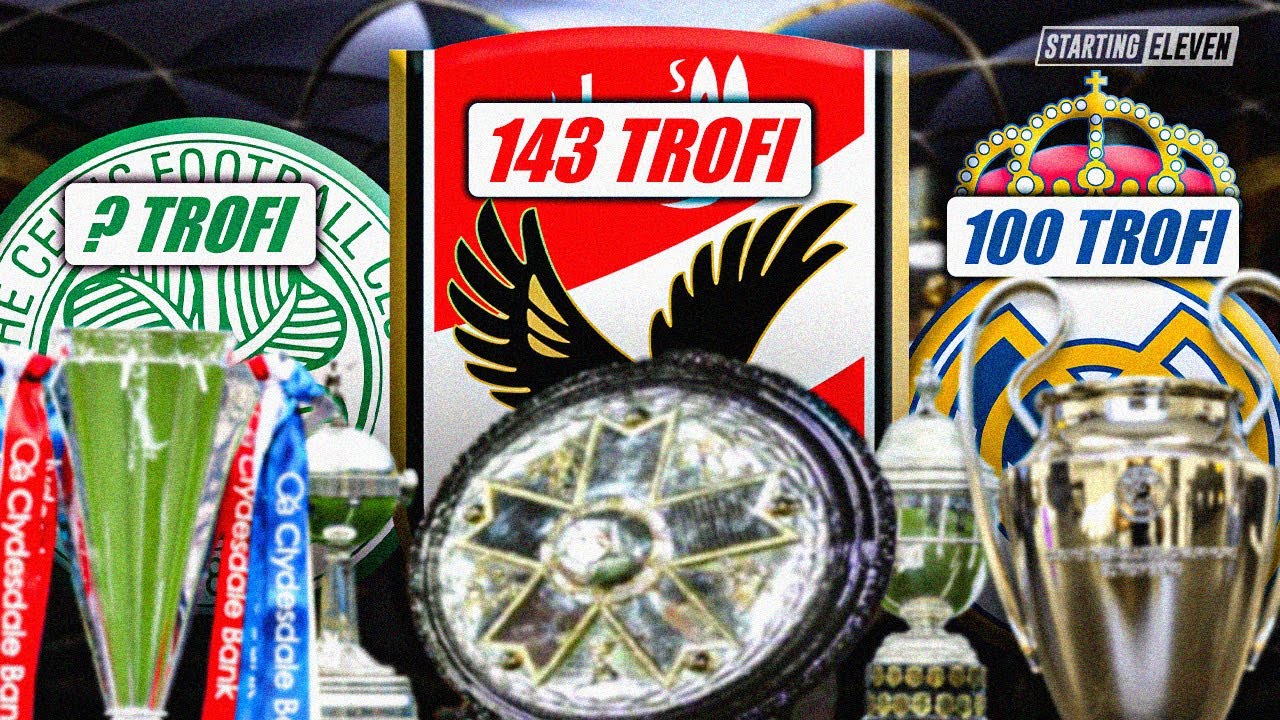 Bukan Real Madrid, Inilah 5 Tim dengan Trofi Terbanyak di Dunia