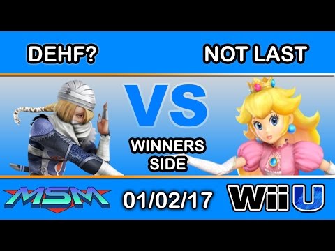 MSM 79 - CLG | VoiD (Sheik) Vs. BaSK | Not Last (Peach) Winners Side - Smash Wii U