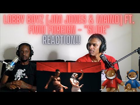 Lobby Boyz [Jim Jones & Maino] Ft. Fivio Foreign - "Slide" REACTION 🔥