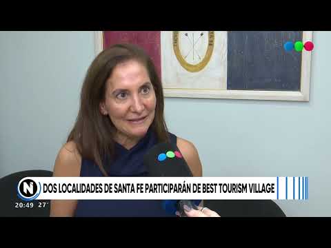 Dos localidades de Santa Fe participarán del Best Tourism Village