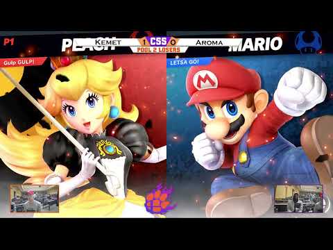 Clemson Smash Series 38 - Losers - Kemet (Peach) vs. Aroma (Mario) - SSBU