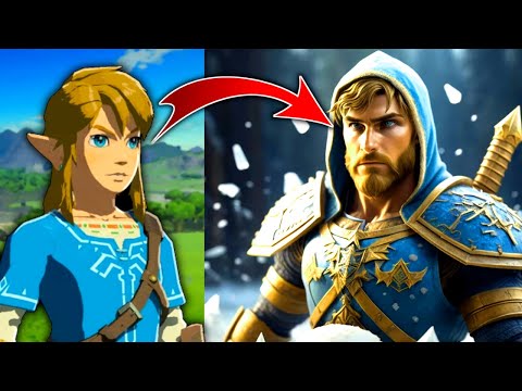 We Made AI Generate WEIRD Zelda Art