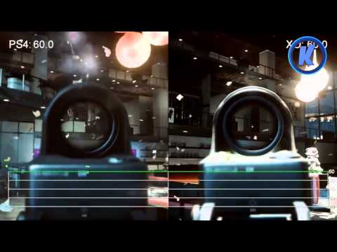 "PLAYSTATION 4 vs XBOX ONE" BattleField 4 Single Player Gameplay