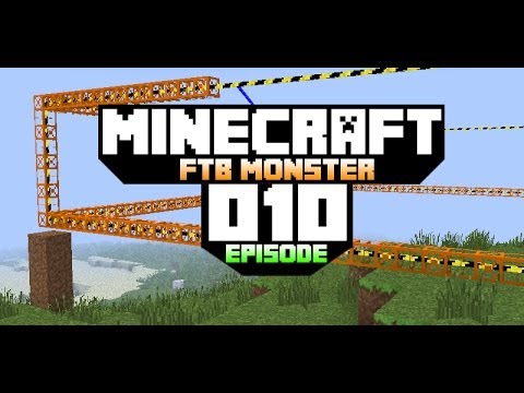 FTB Monster LP - 10 - Quarry Setup