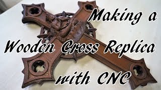 十字架の木製レプリカの製作