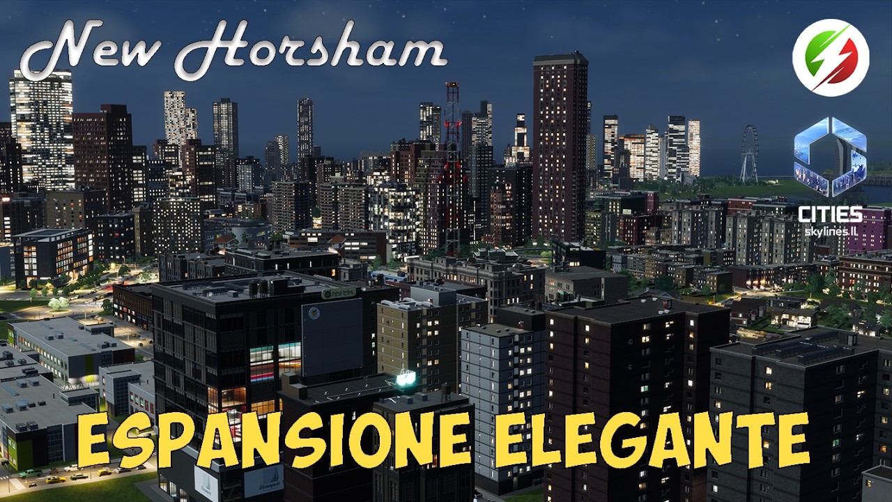 Espansione elegante verso i 100k in Cities Skylines 2