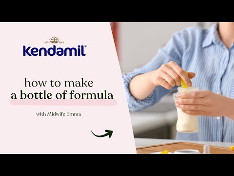 How to make formula milk for baby - Kendamil