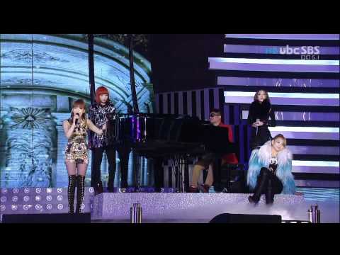 101229 Gayo_大戰2 Part10 - 2ne1+kim gun mo