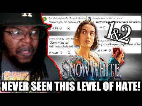 FUNNIEST Snow White Trailer Comments 1 & 2 [Chat Music] DB Reaction