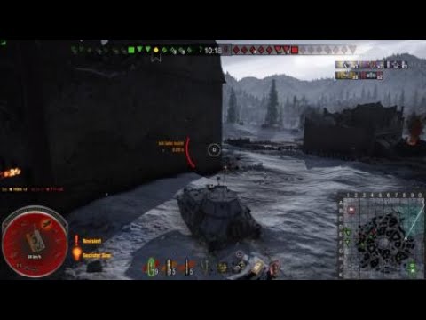 World of Tanks - HWK 12 vs T71 DA