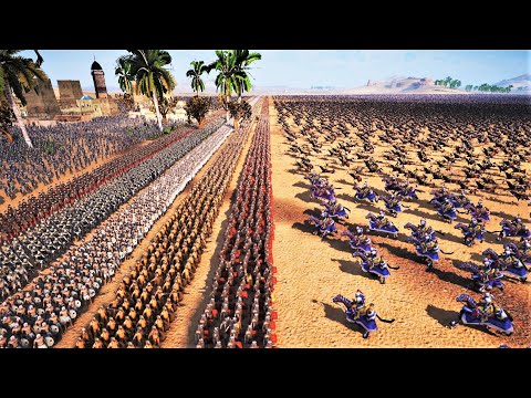 300,000 Cavalry Charge Vs Massive Shield Wall - Ultimate Epic Battle Simulator 2 UEBS 2