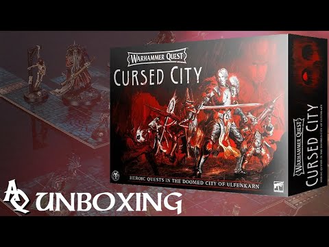 Warhammer Quest Cursed City Full Unboxing Overview