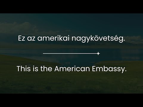 #4 Learn Hungarian While You Sleep | Most Important Hungarian Phrases and Words | English/Hungarian