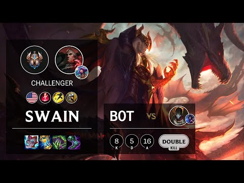 Swain Bot vs Jhin - NA Challenger Patch 11.2