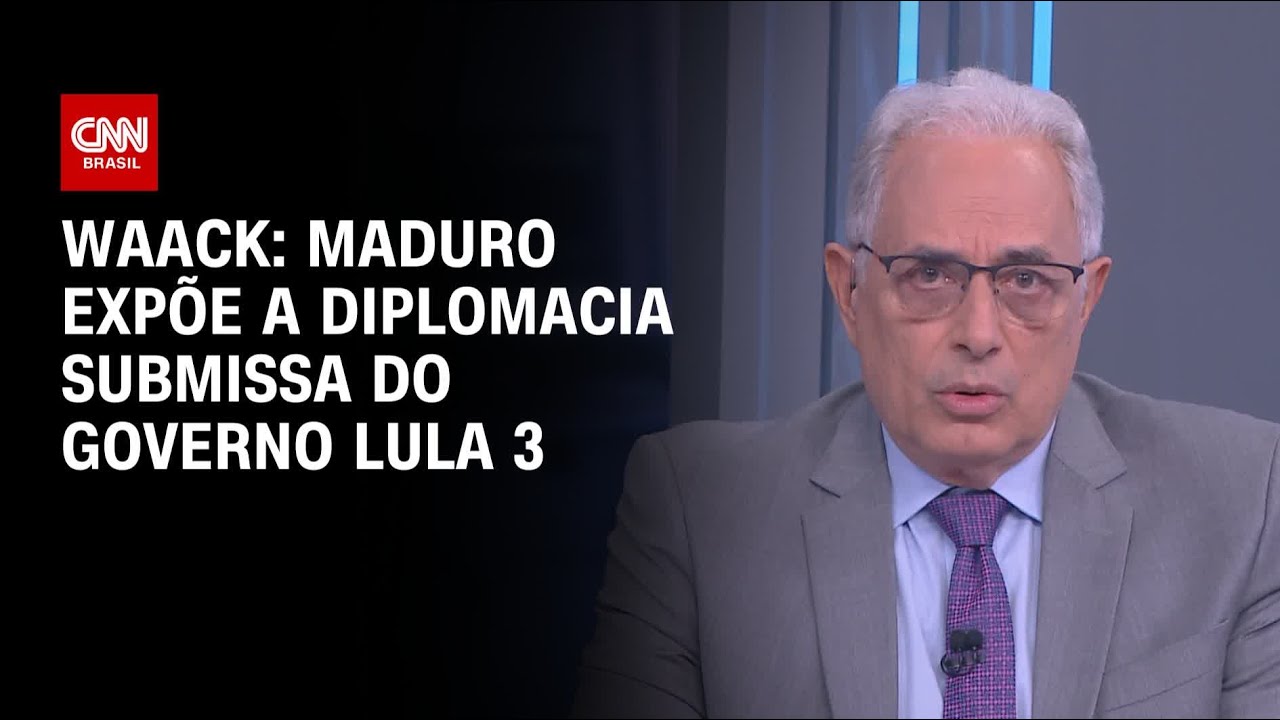 Waack: Maduro expõe a diplomacia submissa do governo Lula 3 | WW