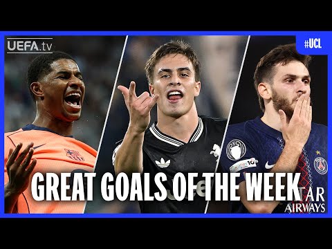 Kenan Yıldız WONDER-GOAL! 😱🇹🇷 | Great UCL Goals Matchday 1