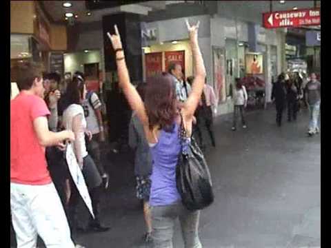 Free Hugs Campaign, Melbourne, Australia