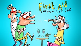 First Aid | Cartoon Box 385 | by Frame Order | Hilarious Cartoons