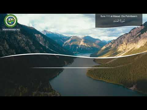 Quran Surah 111 Al-Masad (German translation)