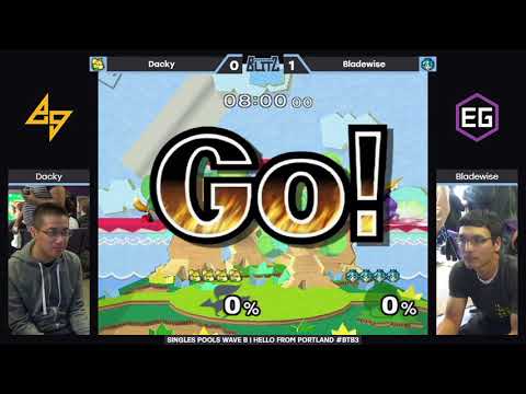 Bridgetown Blitz 3: Wave B Pools - Dacky (Fox) vs. Bladewise (Peach)