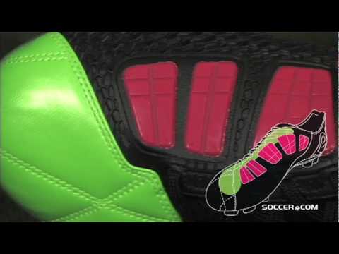 Nike Total90 Laser III FG - Electric Green/Black/Challenge Red Firm Ground Soccer Shoes