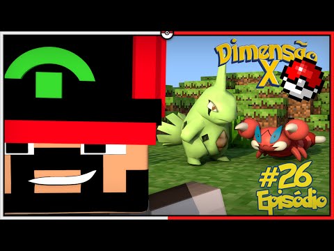 Minecraft DIMENSÃO X #26 - LARVITAR E SKORUPI SHINY E AINDA UMA BIGORNA AUTOMÁTICA [Pixelmon]
