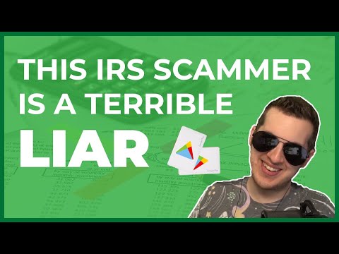 This IRS Scammer Is A Terrible Liar