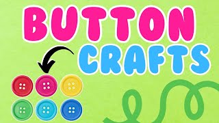 GENIUS 😃 DIY Crafts Using Buttons