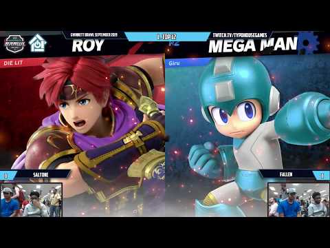 Gwinnett Brawl September 2019 - SaltOne(Roy) VS Fallen(Megaman) - L. Top 12