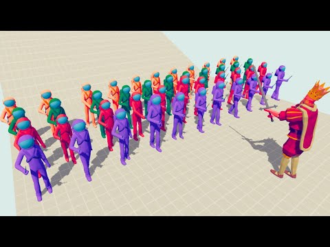 50X AMONG US VS EVERY GOD MAX - 🤯🤯 Totally Accurate Battle Simulator TABS