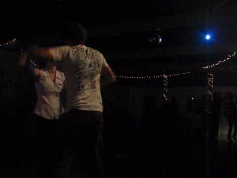 Salsa musical social dancing- Olga and Yonatan La pantera mambo