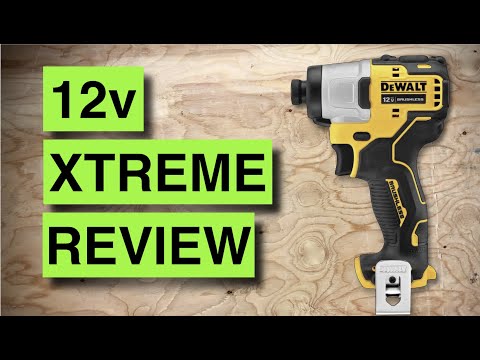 Dewalt's 12v Xtreme impact driver is no joke!