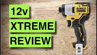 Dewalt's 12v Xtreme impact driver is no joke!