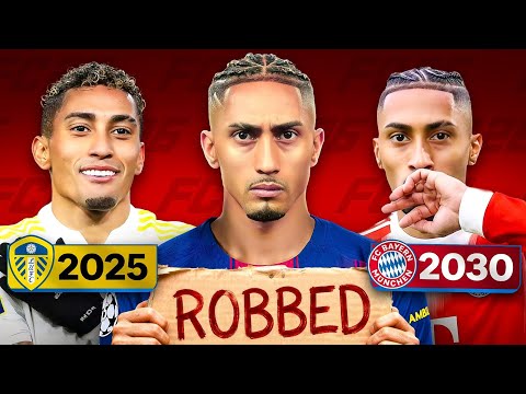 I Replayed the Career of Raphinha...