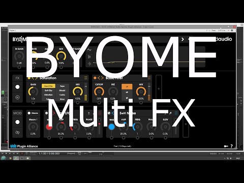 Multi FX VST - BYOME (No Talking)