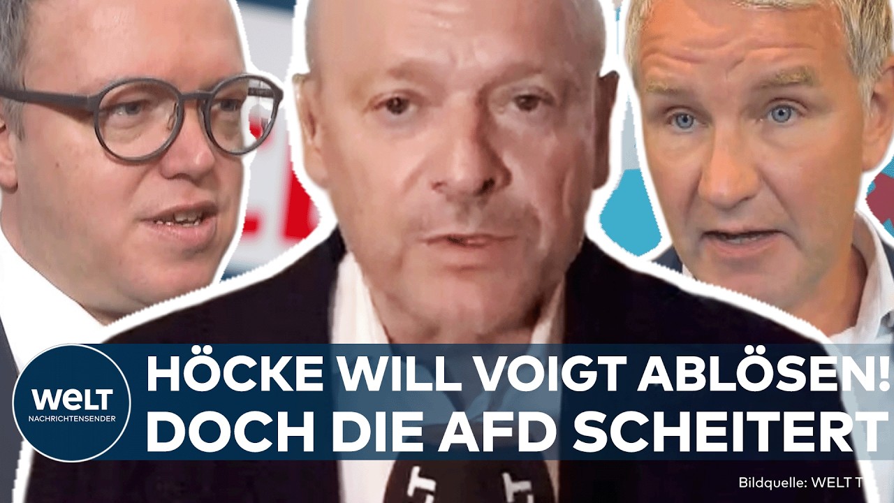 THÜRINGEN: „Mario Voigt bleibt Ministerpräsident!“ AfD-Mann Höcke scheitert mit Misstrauensvotum!