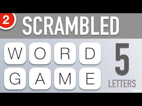 Scrambled Word Games Vol. 2 - Guess the Word Game (5 Letter Words)