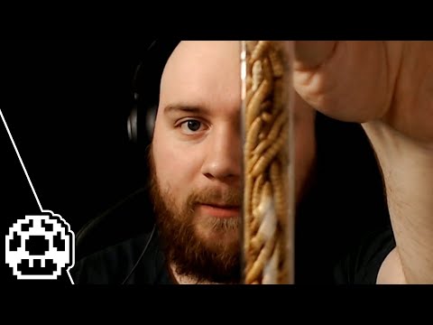 Mogi probiert Insekten