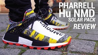 PHARRELL ADIDAS HU NMD TRAIL SOLAR REVIEW &amp; GIVEAWAY!