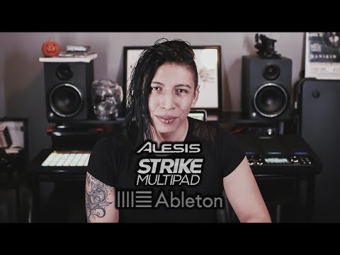 NEW! Alesis Strike Multipad | CONNECTING TO ABLETON!! Part 1. Connecting to Ableton's Drum Rack.