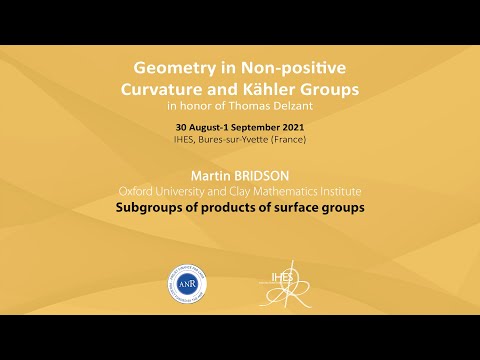 Martin Bridson - Subgroups of direct products of surface groups