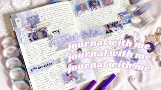 journal with me✨| my universe x bts muster sowoozoo theme 🪐✨🌷