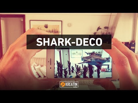 "AR Shark Deco" for iPhone