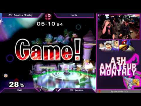 Mvzy (Falco) vs FBA | Ravenking (Falco) - ASH Amateur Monthly #1 Melee Pools