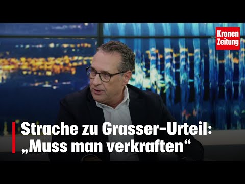 Strache zu Grasser-Urteil: „Muss man verkraften“ | Das Duell