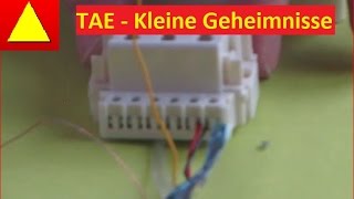 Analoge Telefondose TAE ein Tutorial des RL - ist kein MC Mod