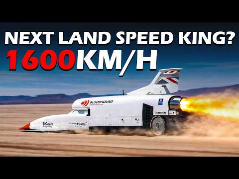 The Supersonic Car That Almost Broke 1,000 MPH | Bloodhound LSR